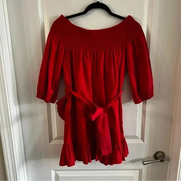 Tularosa Maida Ruffle Dress Cinco De Mayo Summer Size Medium - Picture 6 of 6